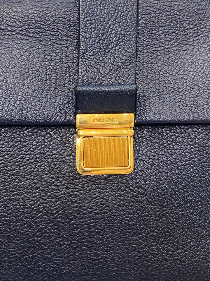 MIU MIU TWO WAY HAND BAG WITH STRAP