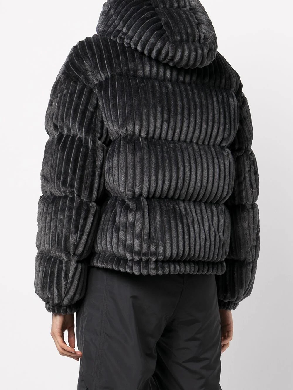 MONCLER DAOS QUILTED VELVET DOWN JACKET