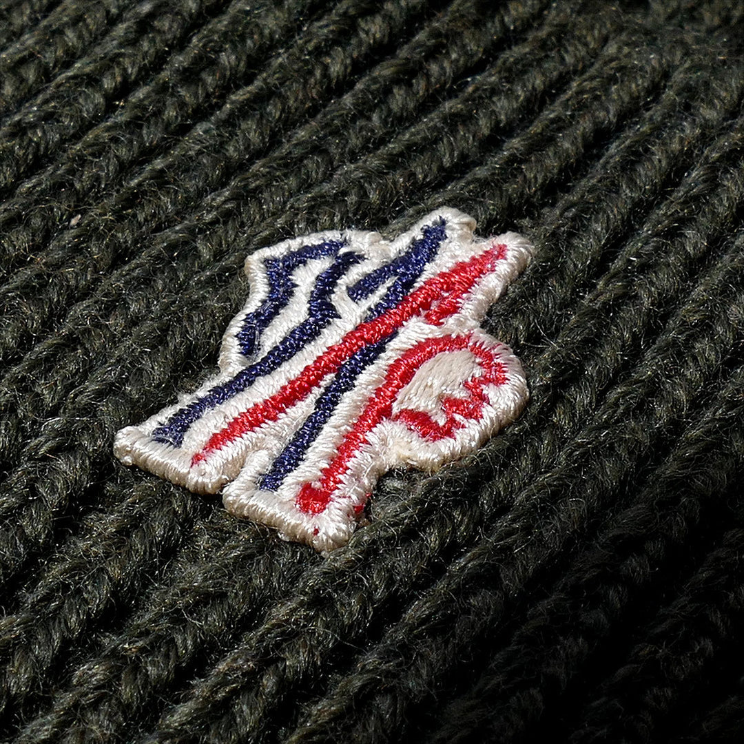MONCLER GRENOBLE BLACK WOOL HAT