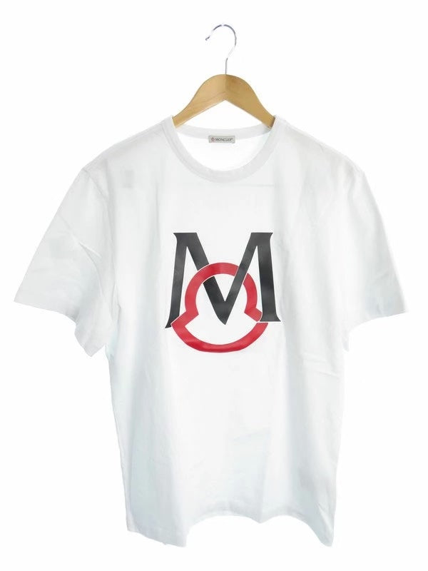 MONCLER MAGLIA LOGO CREW NECK T-SHIRT
