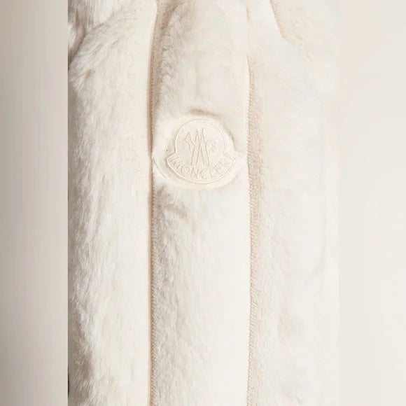 MONCLER MAINLINE FARE FAUX FUR JACKET