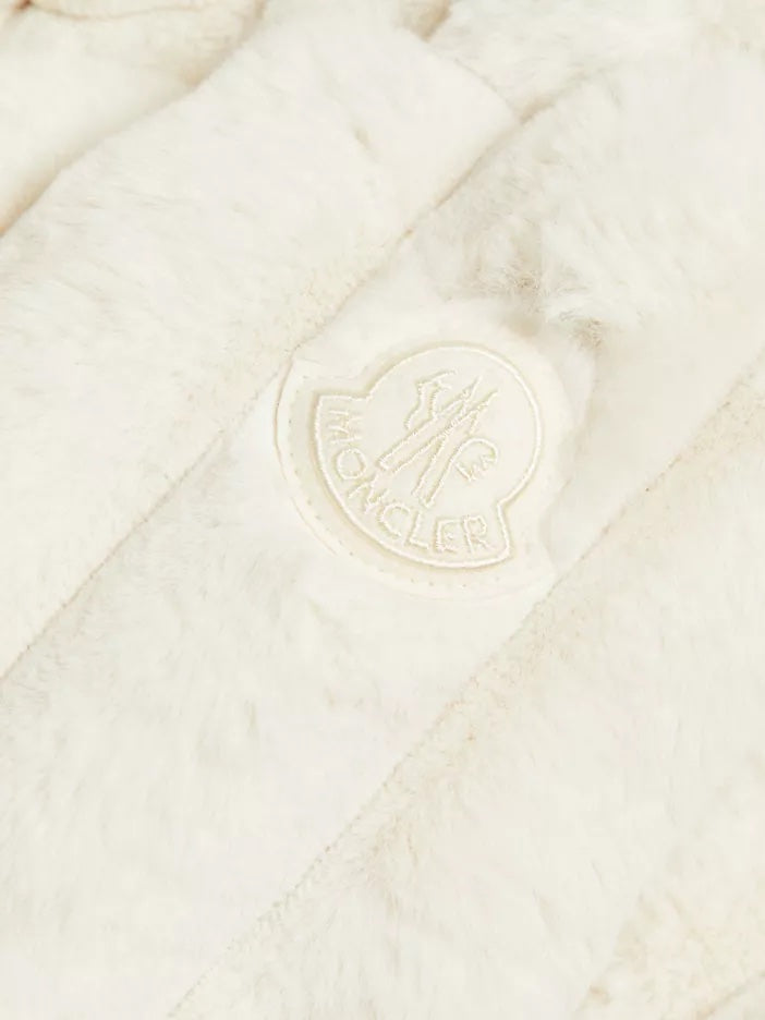 MONCLER MAINLINE FARE FAUX FUR JACKET