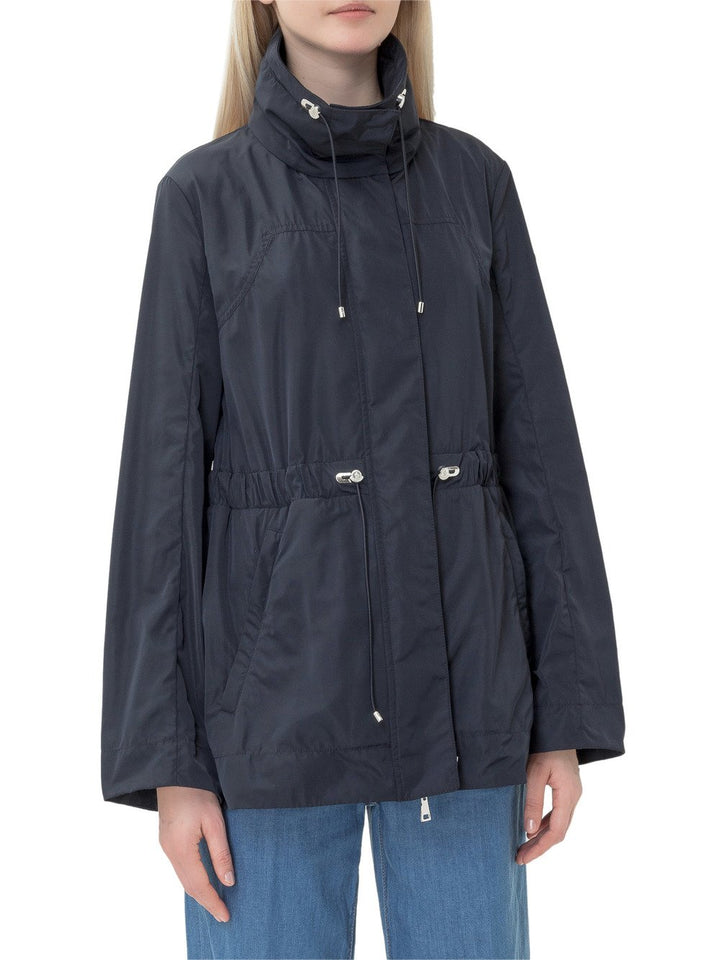MONCLER OCRE HOODED PARKA JACKET