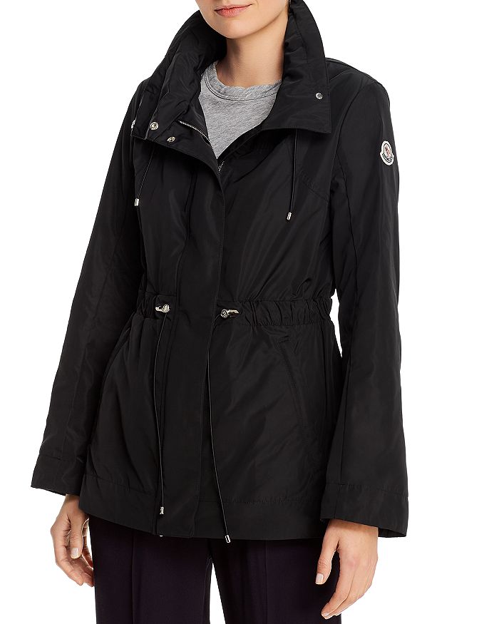 MONCLER OCRE HOODED PARKA JACKET