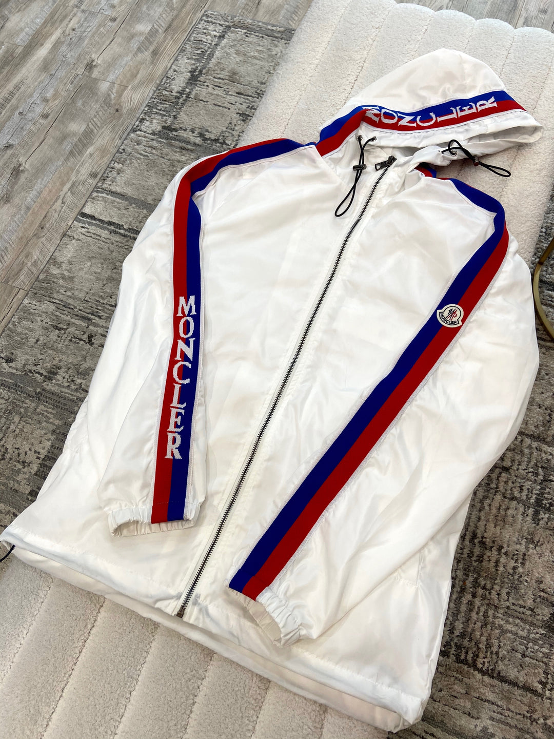 MONCLER RUBKAT WATER REPELLENT HOODED WINDBREAKER JACKET