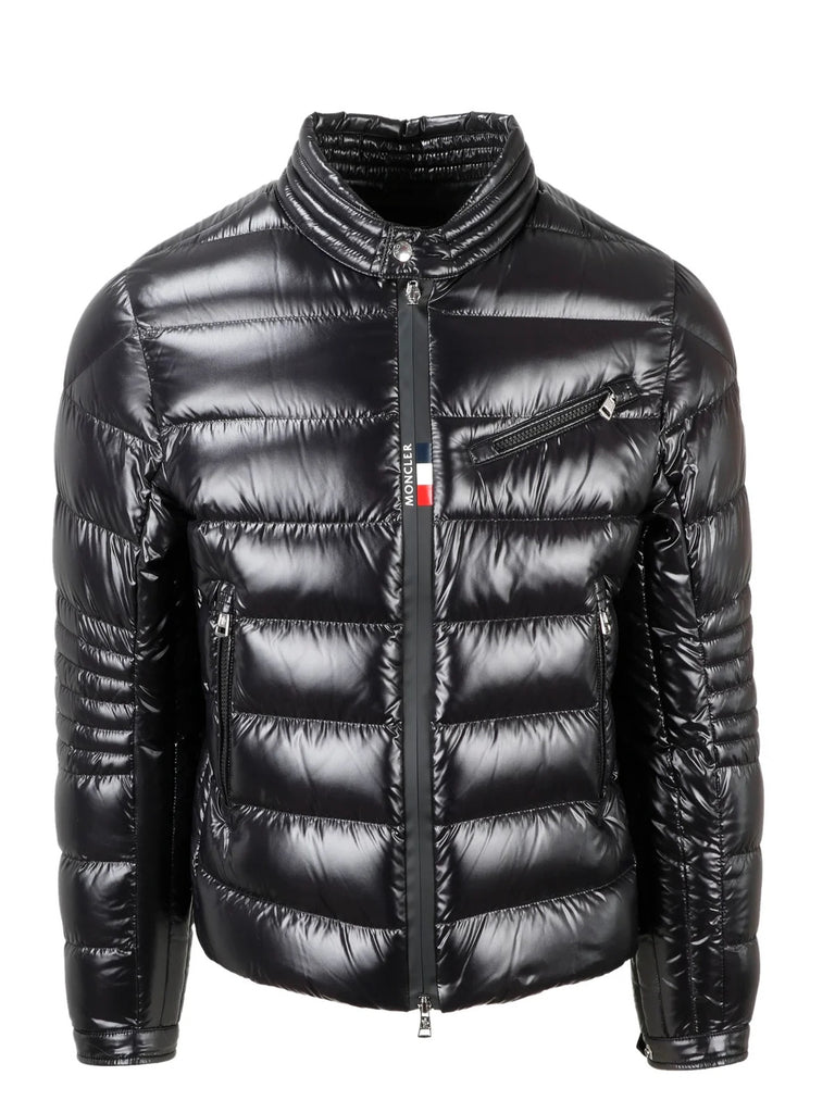 MONCLER BAUNARD ZIPPED DOWN BIKER JACKET – Caroline's Fashion Luxuries