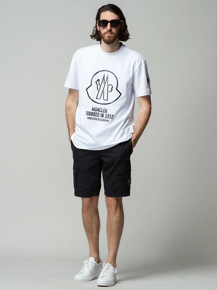 MONCLER LOGO-PRINT SHORT SLEEVE T-SHIRT