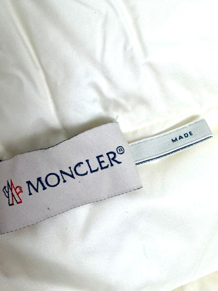 MONCLER PADDED WOOL CARDIGAN PUFFER JACKET