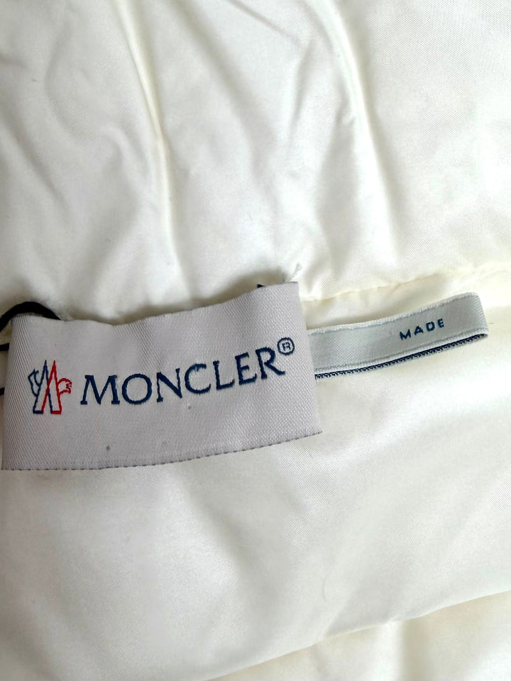 MONCLER PADDED WOOL CARDIGAN PUFFER JACKET