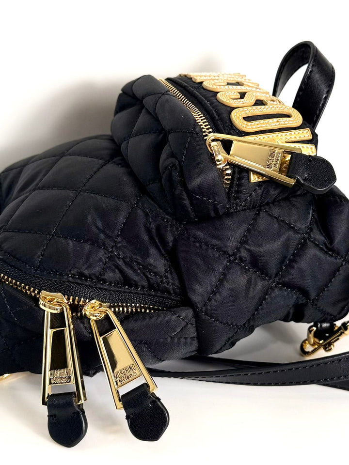 MOSCHINO QUILTED BACKPACK