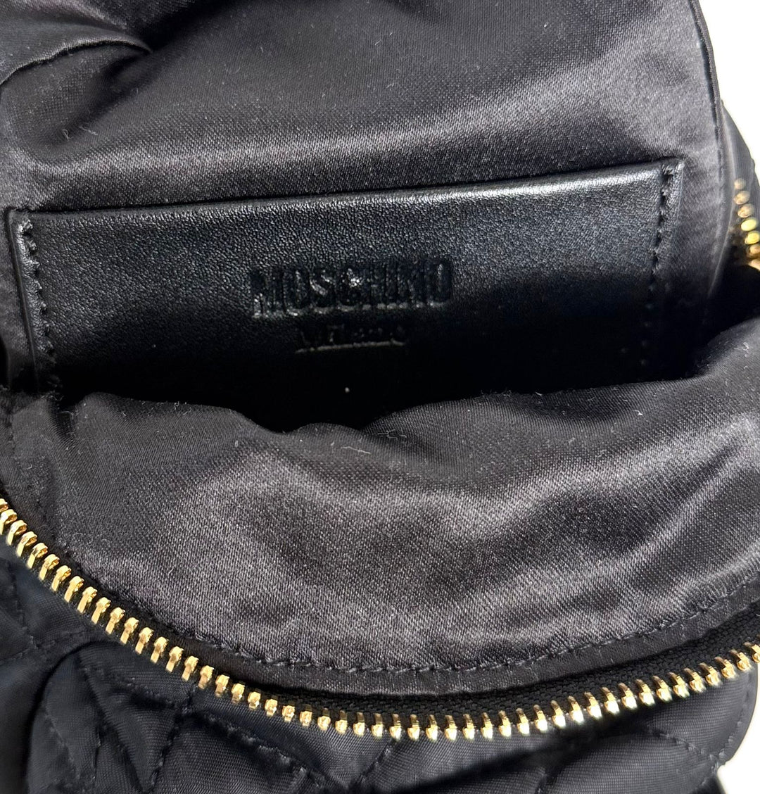MOSCHINO QUILTED BACKPACK