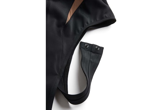MUGLER PARIS X H & M MESH SPIRAL PANELED BODYSUIT – Caroline's