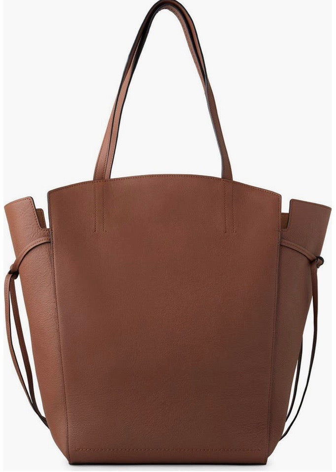 MULBERRY CLOVELLY CALFSKIN CLASSIC GRAIN LEATHER TOTE BAG