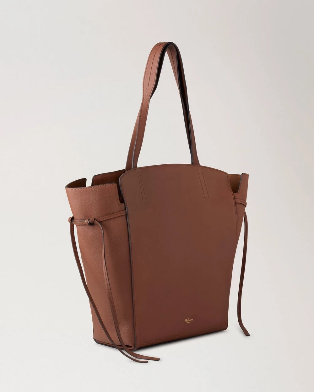 MULBERRY CLOVELLY CALFSKIN CLASSIC GRAIN LEATHER TOTE BAG