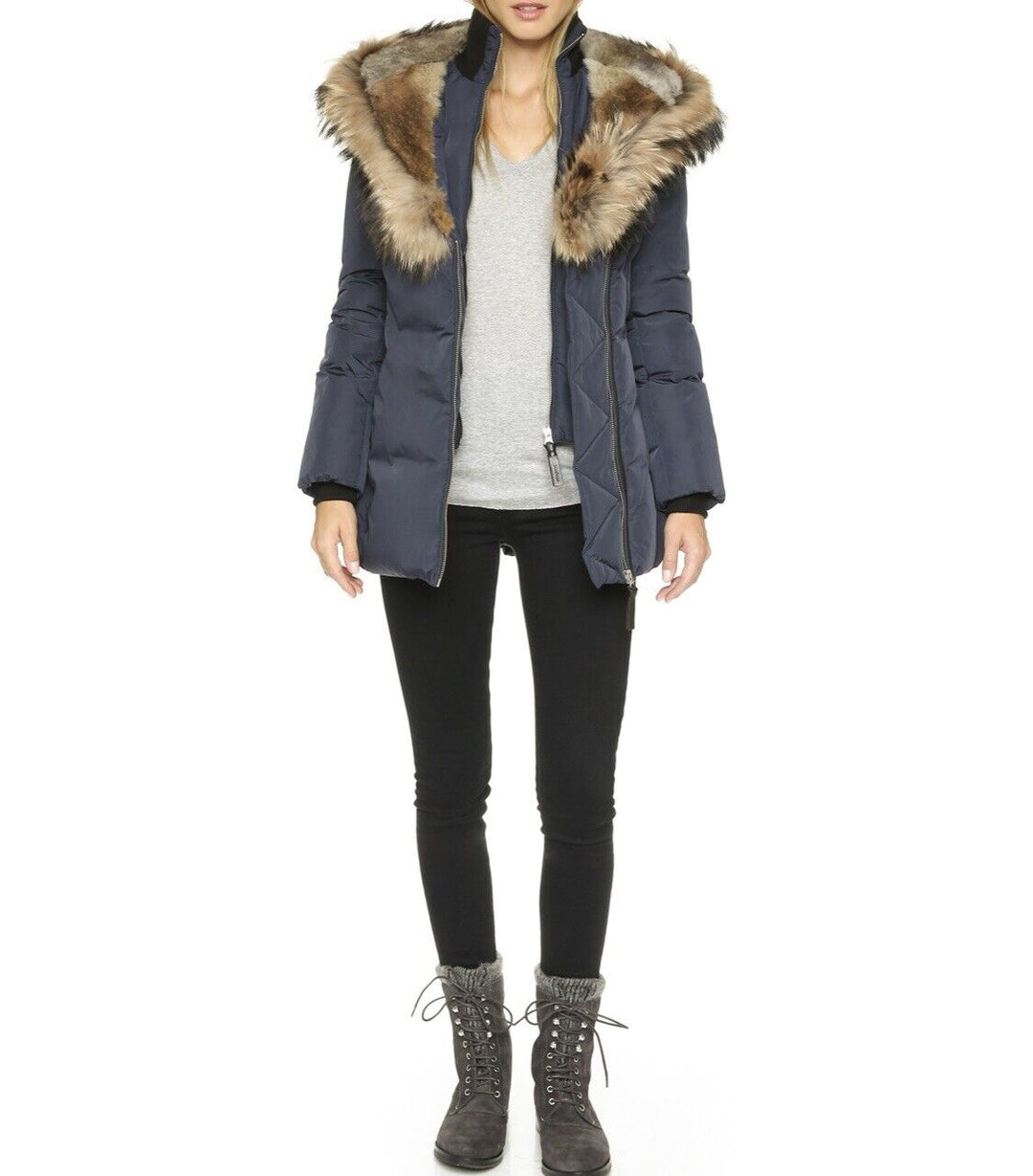 MACKAGE DOWN AND FUR CLASSIC KAY PARKA JACKET