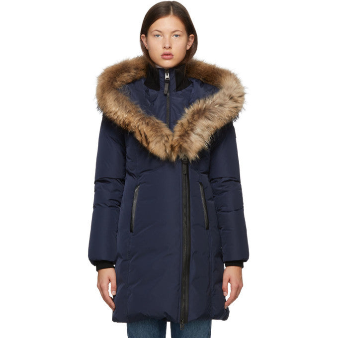 MACKAGE DOWN AND FUR CLASSIC KAY PARKA JACKET