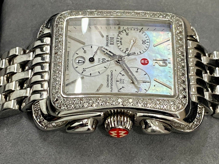 MICHELE DECO MODERN II DIAMOND WATCH