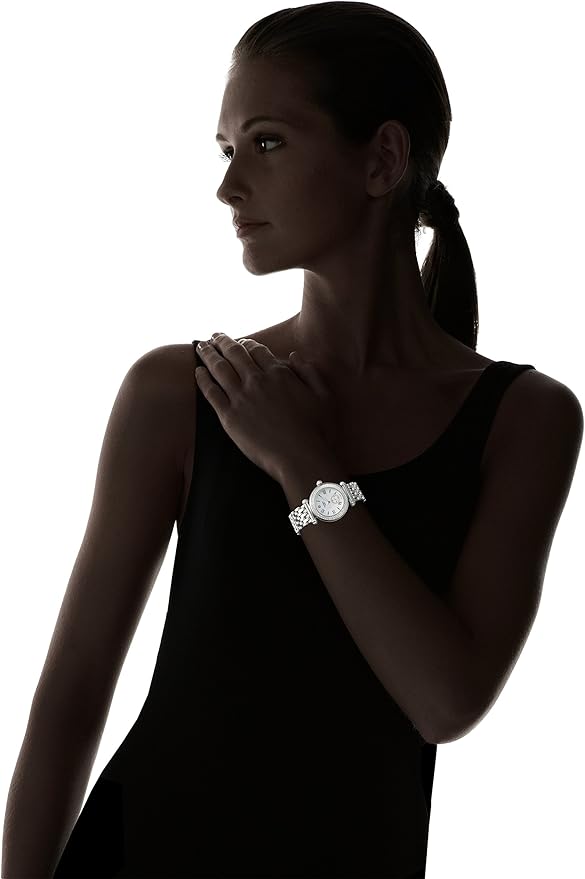 MICHELE CABER DIAMOND MOTHER OF PEARL DIAL WATCH