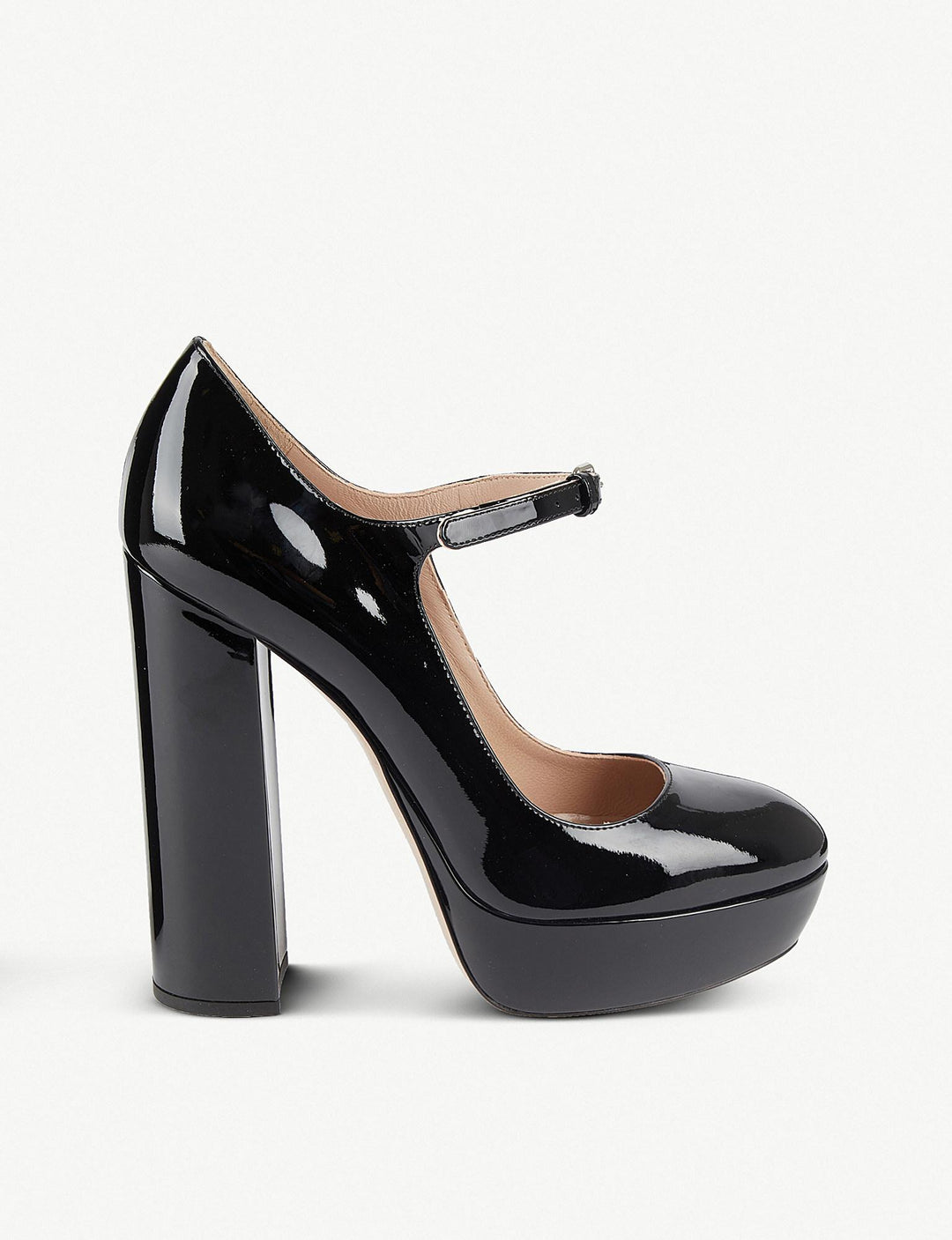 MIU MIU PATENT LEATHER MARY JANE&