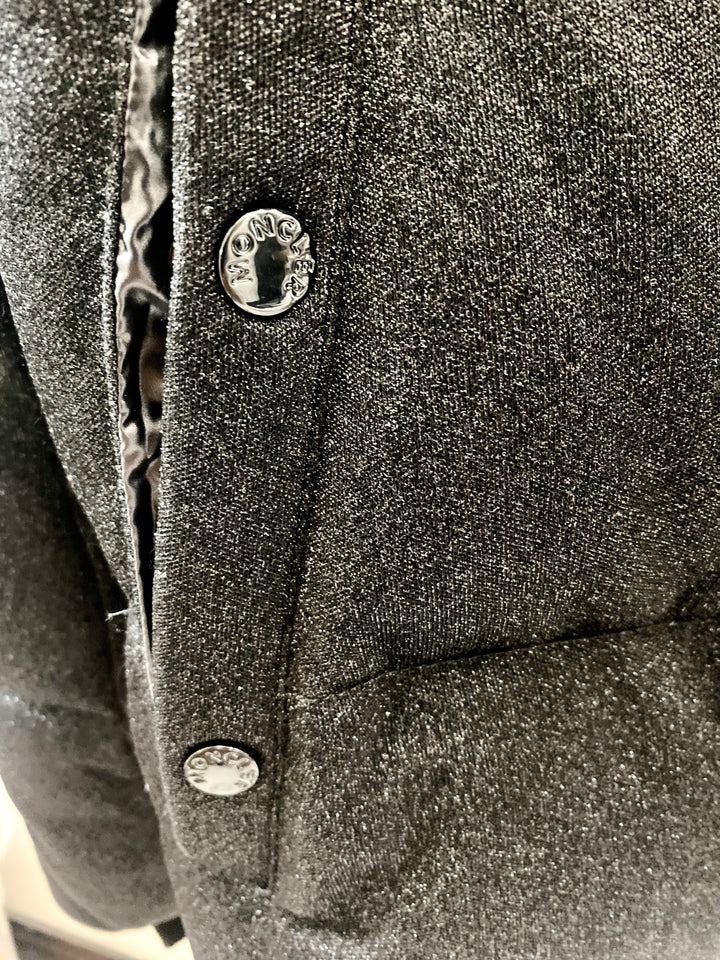 MONCLER BANDAMA METALLIC QUILTED JERSEY DOWN JACKET MONCLER BANDAMA METALLIC QUILTED JERSEY DOWN JACKET