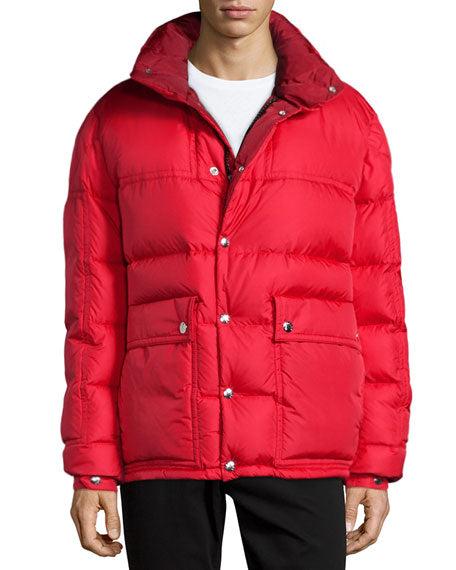 MONCLER BREL PUFFER JACKET WITH REMOVABLE HOOD