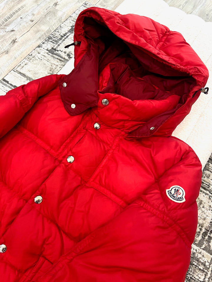 MONCLER BREL PUFFER JACKET WITH REMOVABLE HOOD