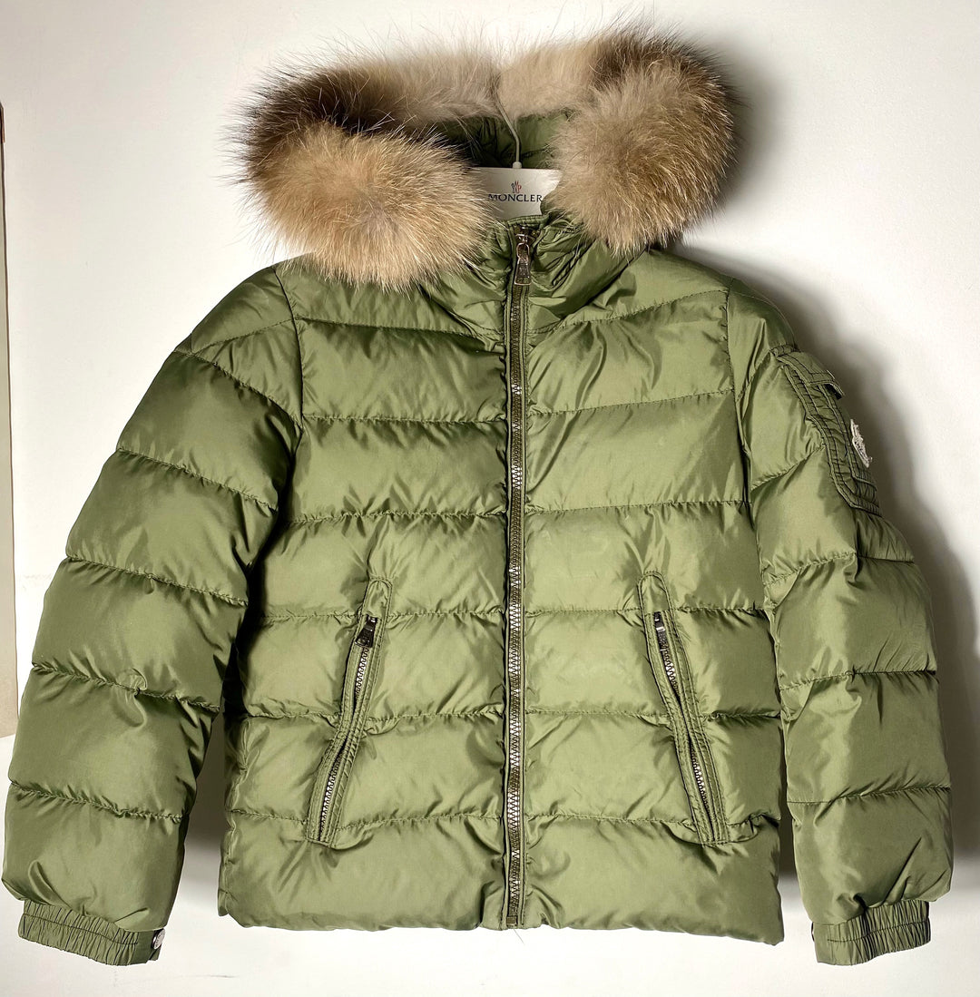 MONCLER KIDS BYRON HOODED PUFFER COAT
