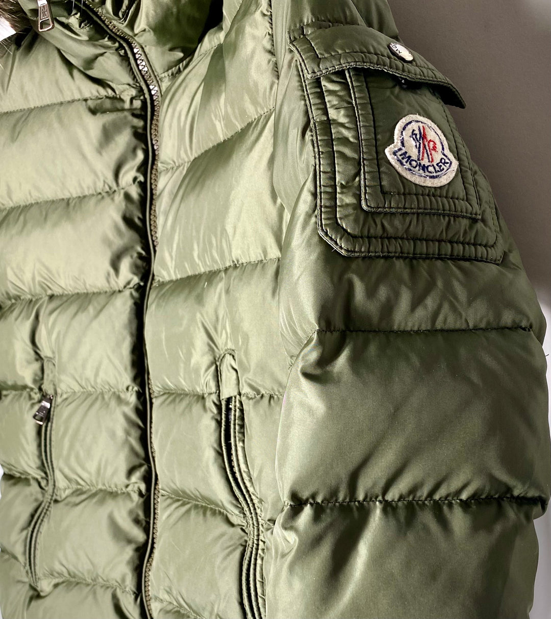 MONCLER KIDS BYRON HOODED PUFFER COAT