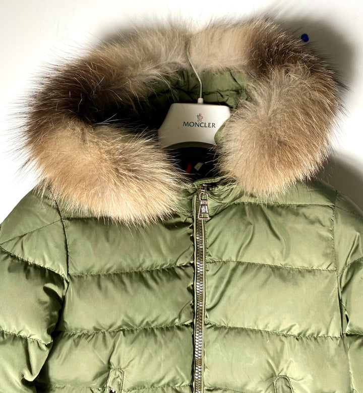 MONCLER KIDS BYRON HOODED PUFFER COAT