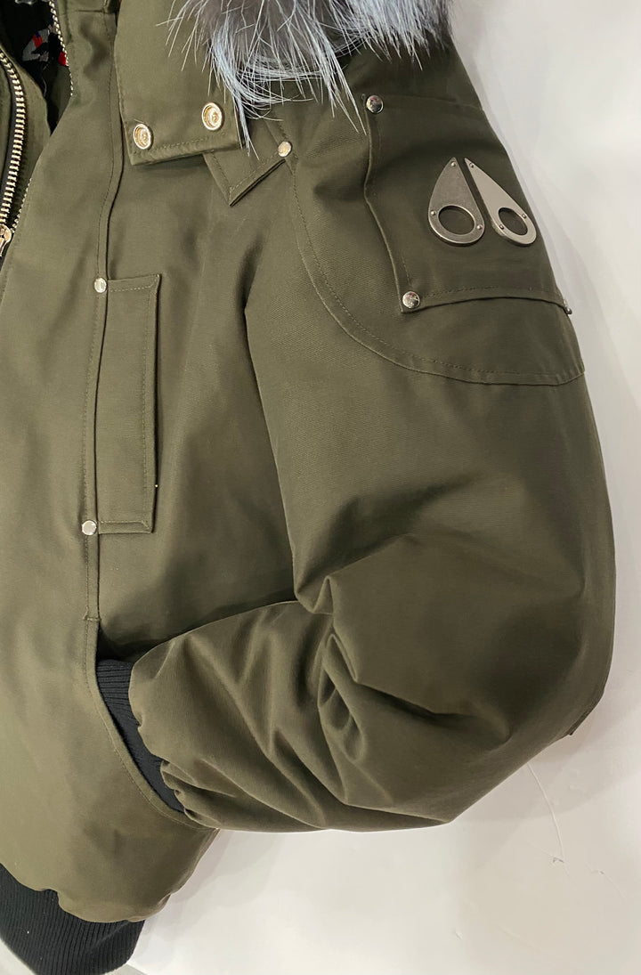 MOOSE KNUCKLES BALLISTIC BOMBER DOWN JACKET