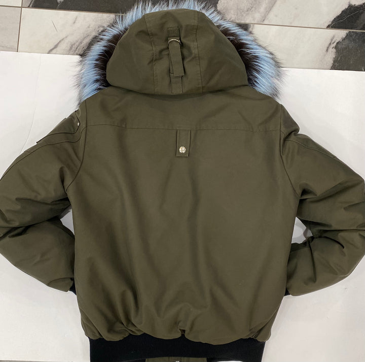MOOSE KNUCKLES BALLISTIC BOMBER DOWN JACKET