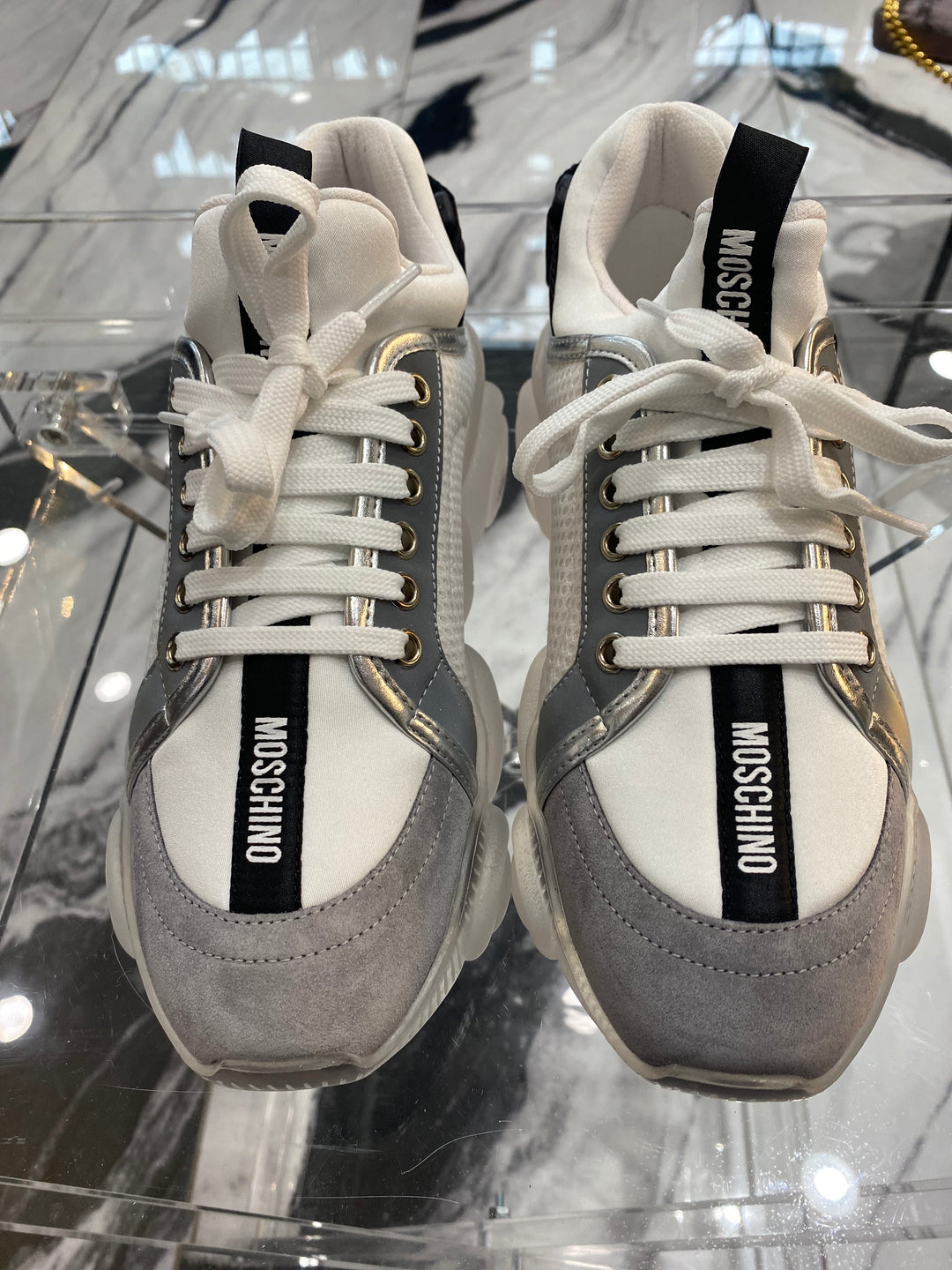 MOSCHINO TEDDY RUN SNEAKERS