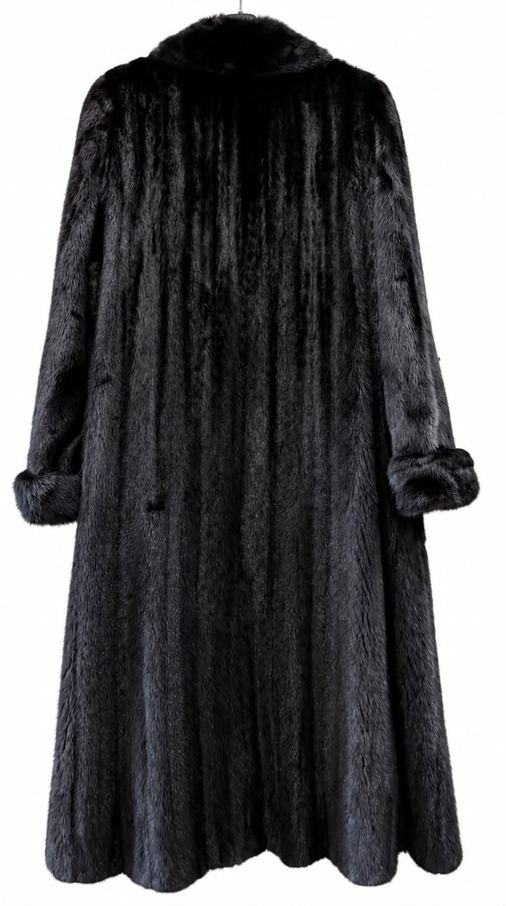 NATHAN LEVINE LONG MINK COAT