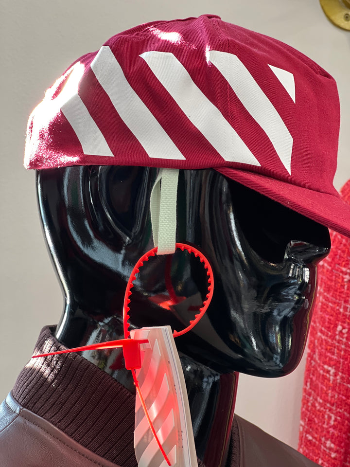 OFF-WHITE DIAGONALS BASEBALL CAP