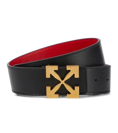 Off-White Classic Arrow Buckle Leather Belt