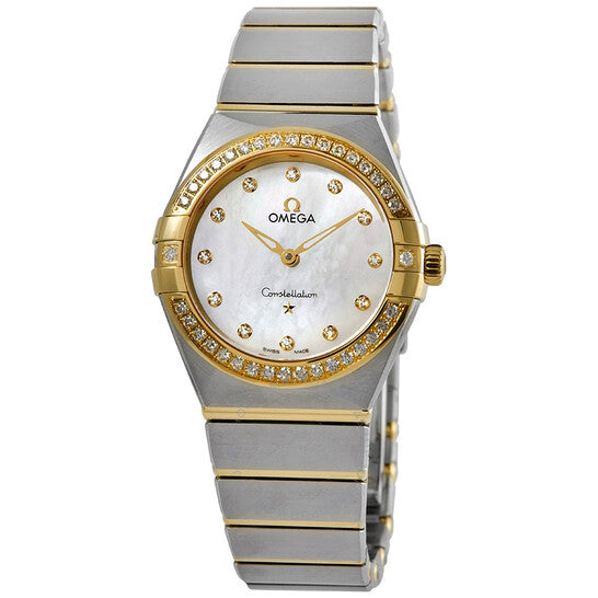 OMEGA CONSTELLATION 95 MOTHER OF PEARL DIAMOND WATCH 1267.75.00