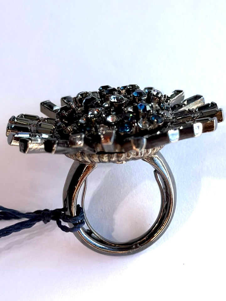 OSCAR DE LA RENTA CRYSTAL RING