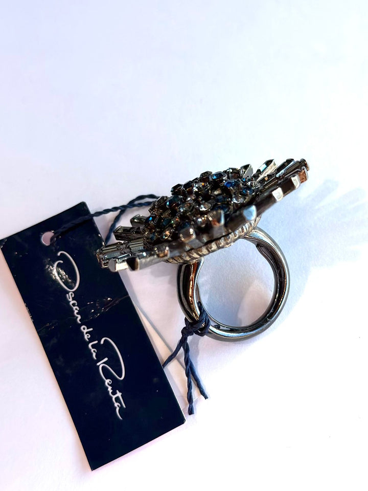 OSCAR DE LA RENTA CRYSTAL RING