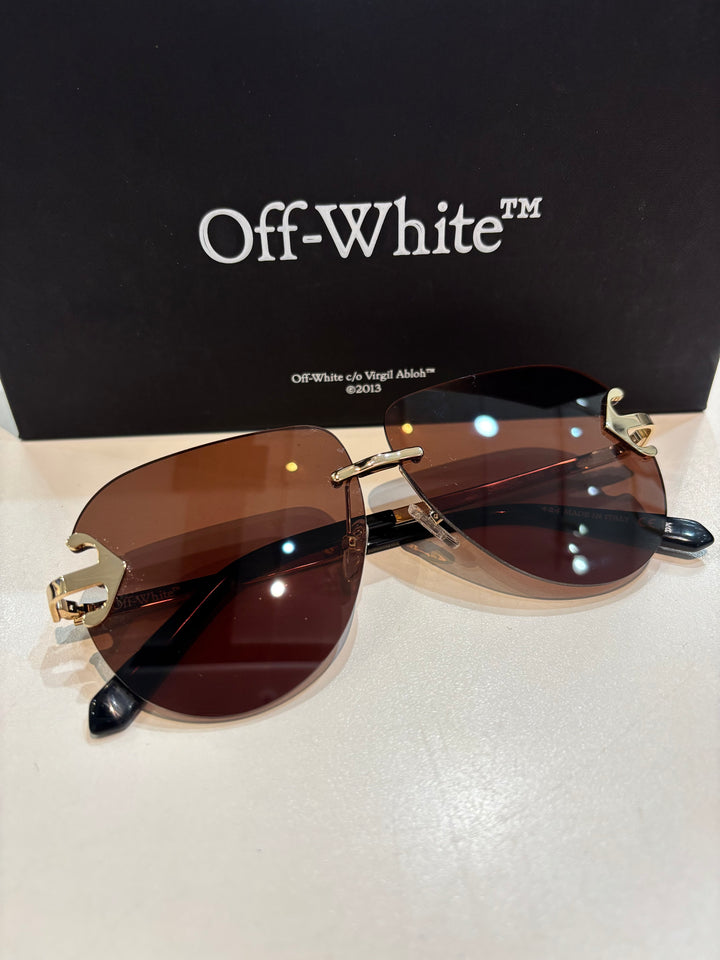 OFF-WHITE® ARROW RIMLESS ALEXANDRIA SUNGLASSES