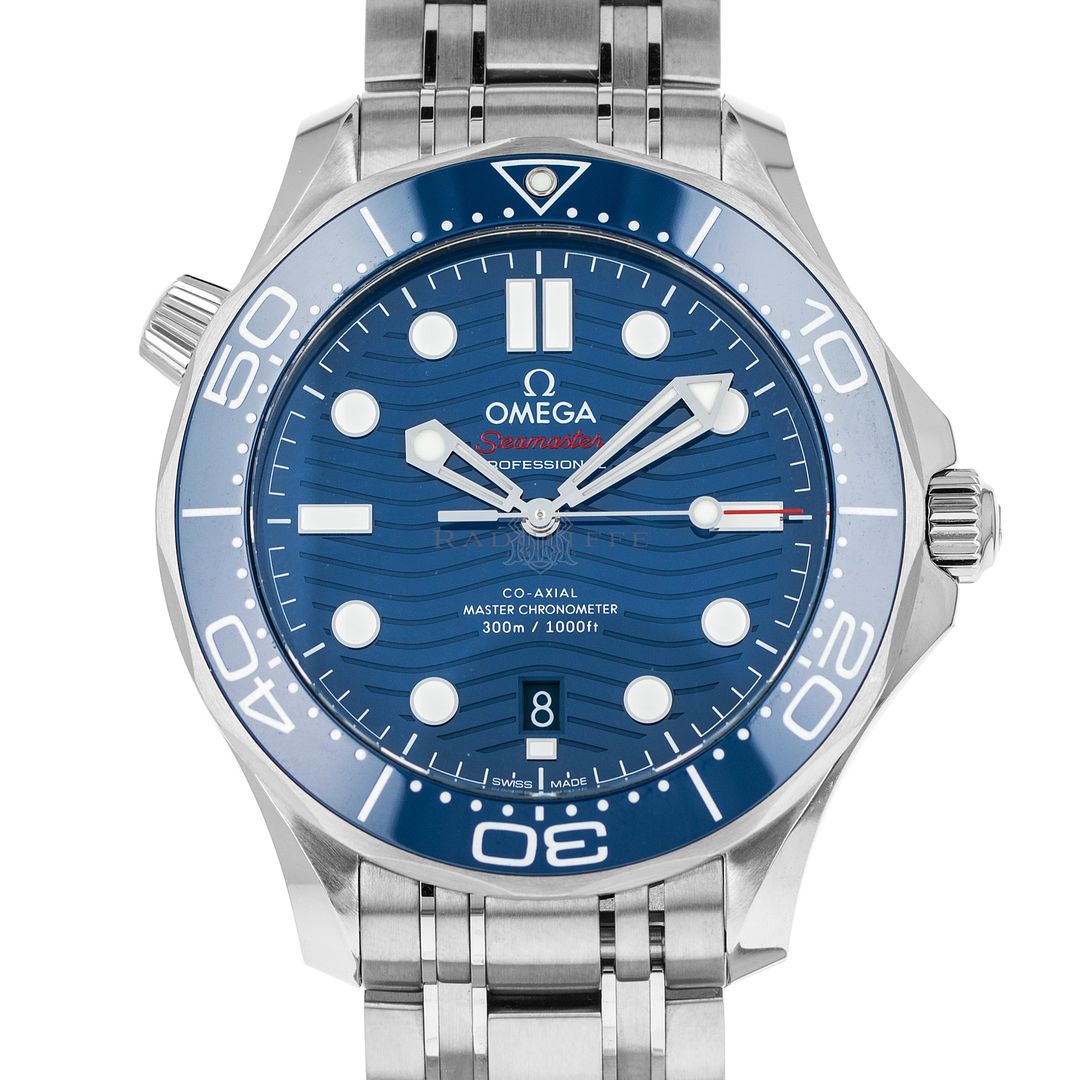 OMEGA SEAMASTER DIVER 300M BLUE DIAL MEN&