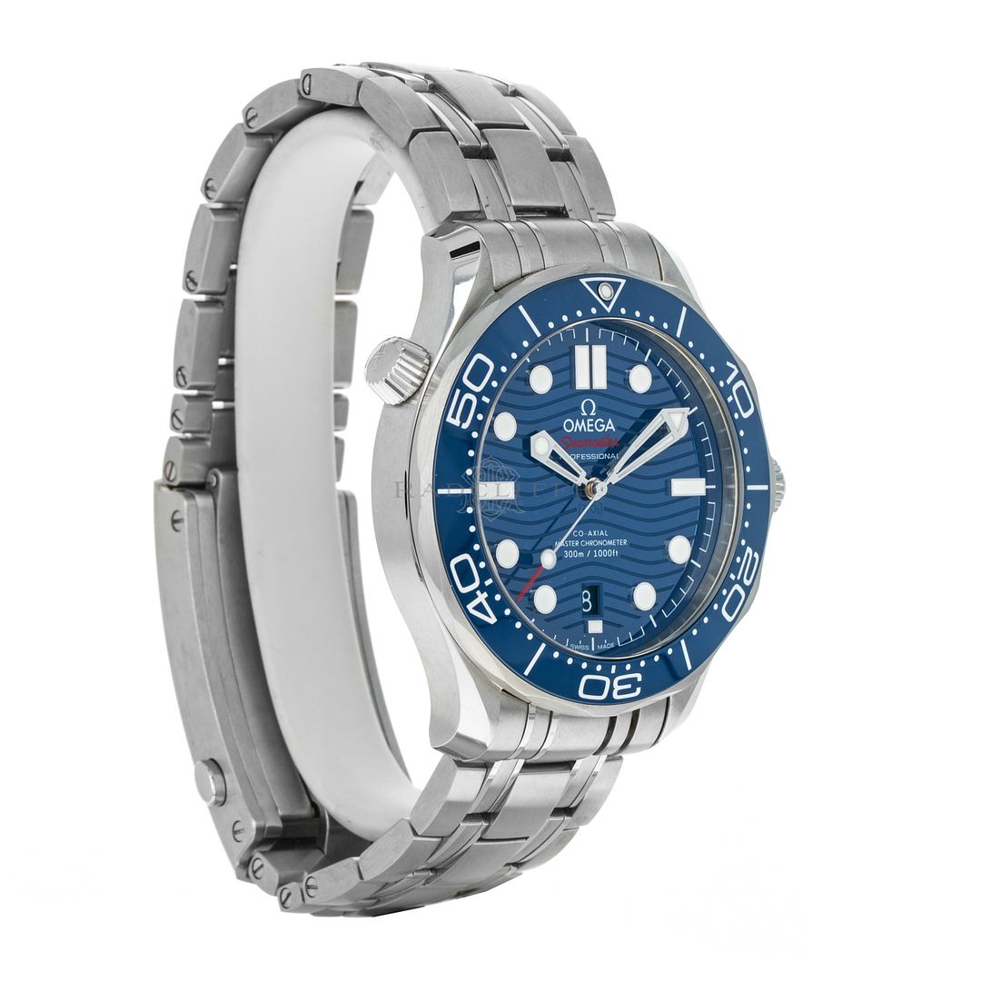 OMEGA SEAMASTER DIVER 300M BLUE DIAL MEN&