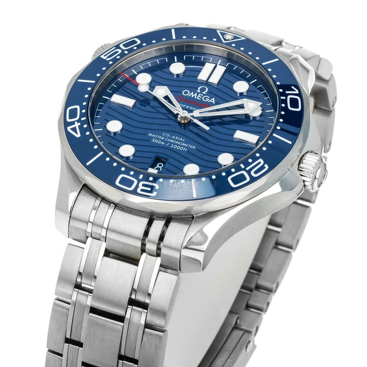 OMEGA SEAMASTER DIVER 300M BLUE DIAL MEN&