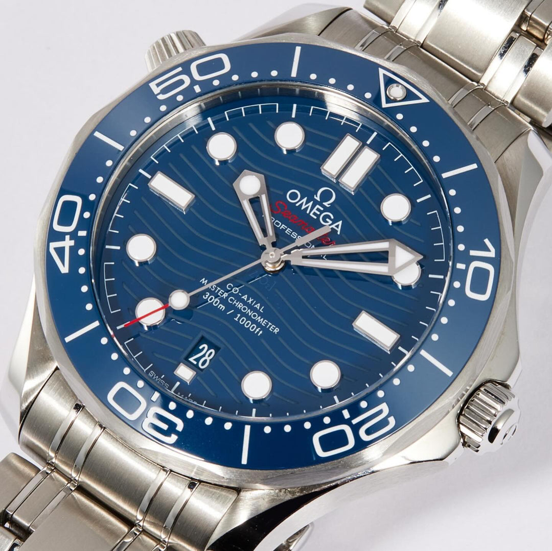 OMEGA SEAMASTER DIVER 300M BLUE DIAL MEN&