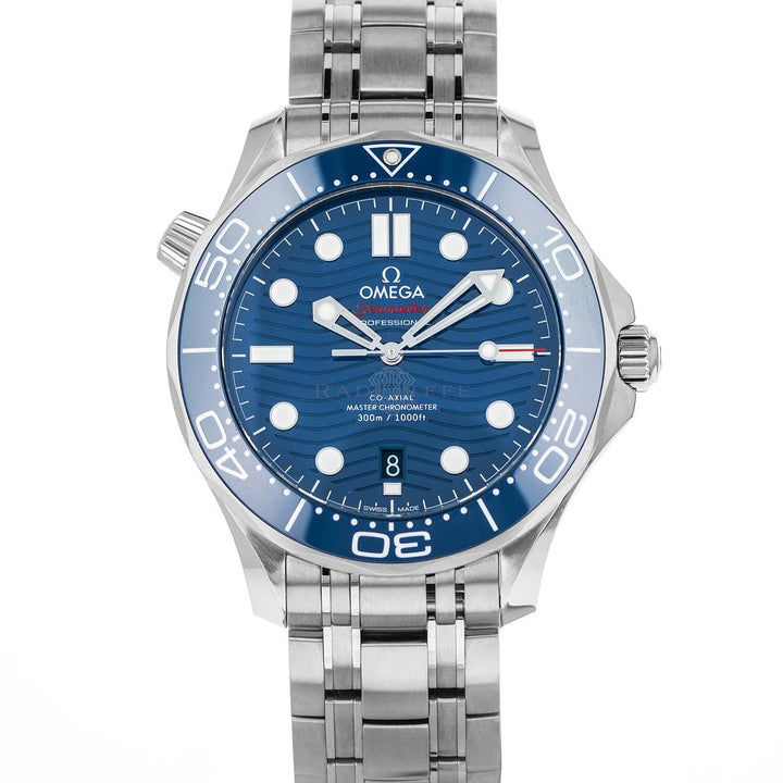 OMEGA SEAMASTER DIVER 300M BLUE DIAL MEN&