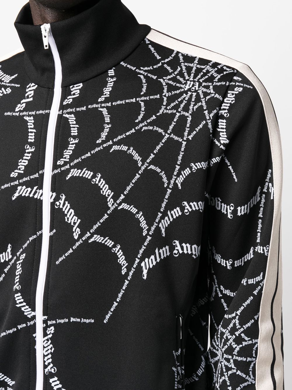 PALM ANGELS SPIDER WEB TRACK JACKET