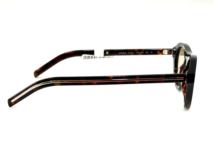 PRADA SPRB15 ICONIC METAL PLAQUE ACETATE SUNGLASSES
