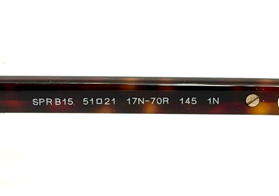 PRADA SPRB15 ICONIC METAL PLAQUE ACETATE SUNGLASSES