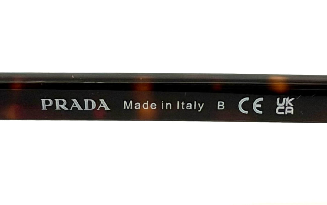 PRADA SPRB15 ICONIC METAL PLAQUE ACETATE SUNGLASSES