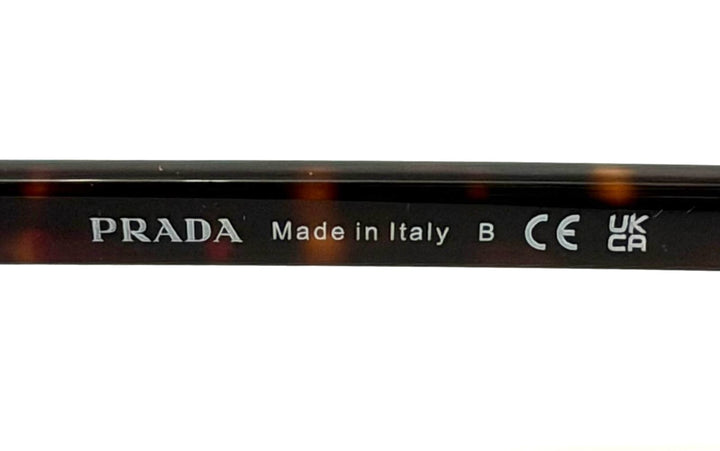 PRADA SPRB15 ICONIC METAL PLAQUE ACETATE SUNGLASSES