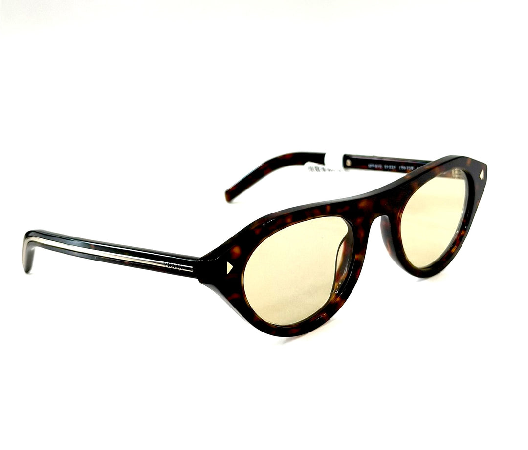 PRADA SPRB15 ICONIC METAL PLAQUE ACETATE SUNGLASSES